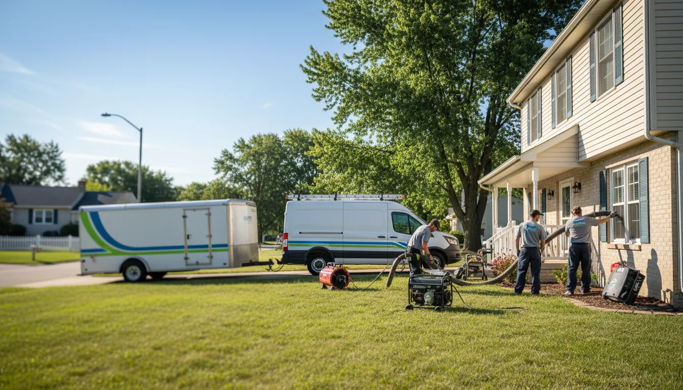 Flooded Basement Restoration And Cleanup With Repair in Parkers Prairie, MN near me